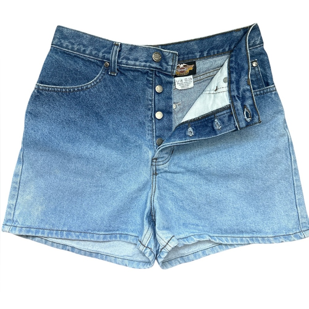 Harley Davidson Jean Shorts